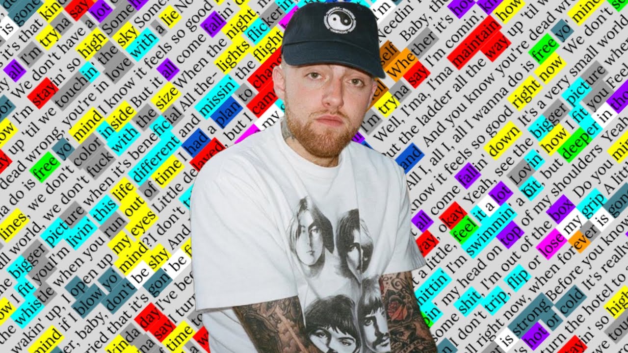 Mac Miller, Ladders | Rhyme Scheme Highlighted