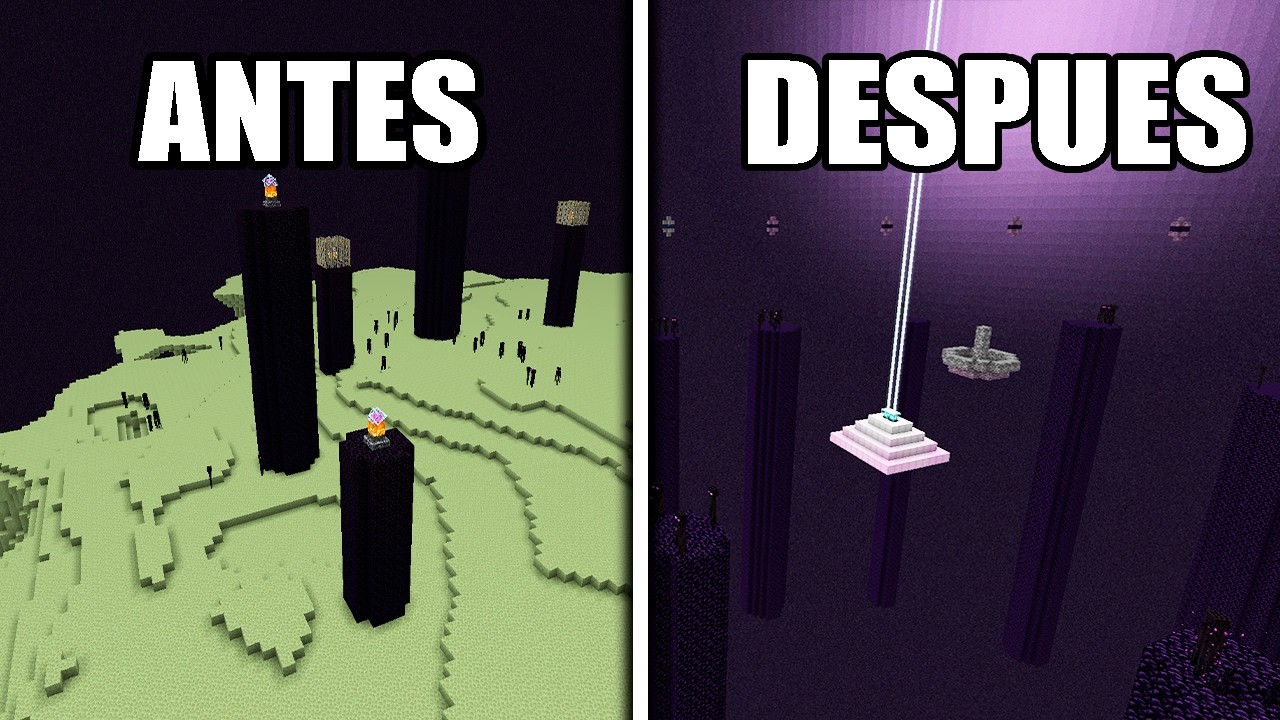 VACIAMOS UNA DIMENSION EN MINECRAFT