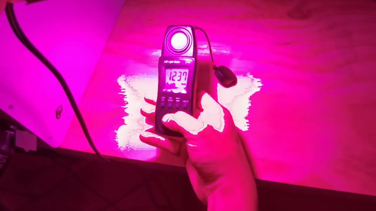 comparativo de l&aacute;mparas LED para cultivo indoor. l&aacute;mparas. Chinas VS Leds. de calidad