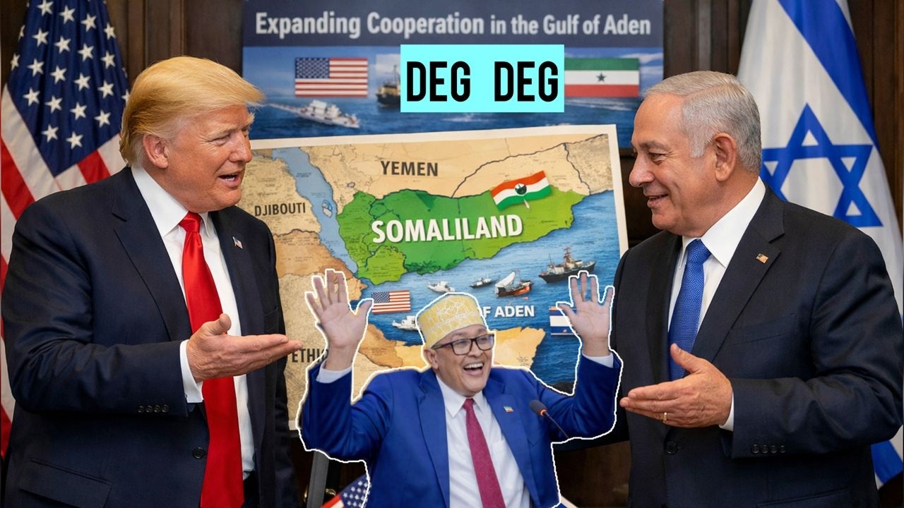 DEGDEG;Trupm iyo Natanyahu o war weyn laga sugayo, iyo Somaliland o qaday talabo culus xogta ra.....