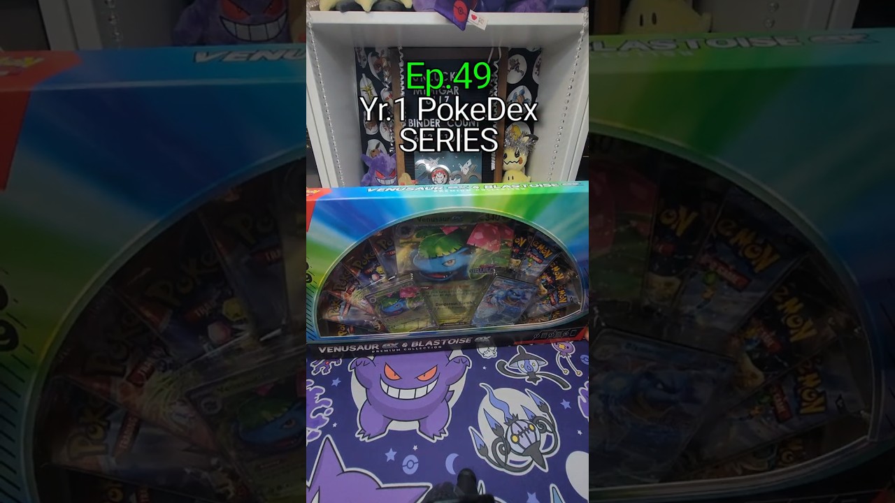 Finishing the Venusaur EX & Blastoise EX Box — 5 Stellar Crown Packs! | PokeRipz Ep.49