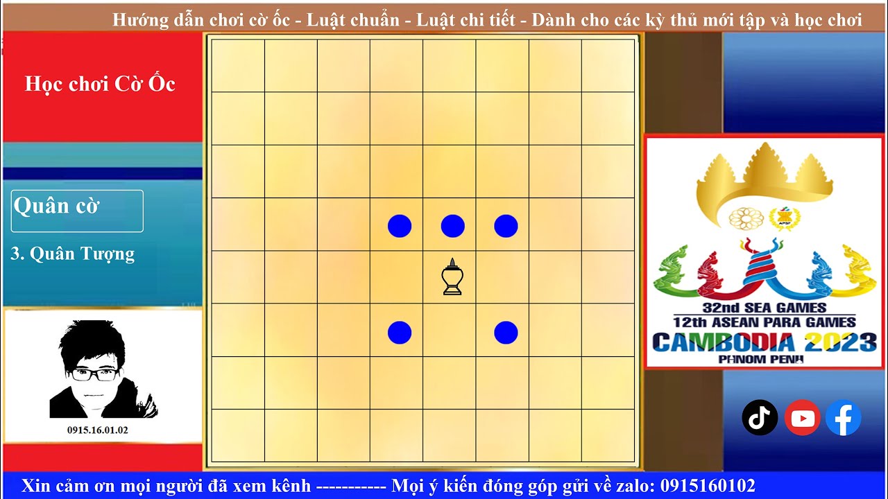 Hướng dẫn chơi cờ ốc. Luật chi tiết. Lần đầu ti&ecirc;n c&oacute; mặt tại sea game 32 . C&oacute; thể bạn chưa biết