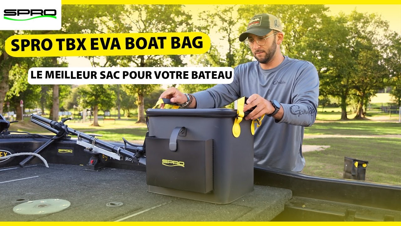 TBX EVA Boat Bag : Le Sac Id&eacute;al pour Vos Sessions de P&ecirc;che en Bateau ! 🚤🎣