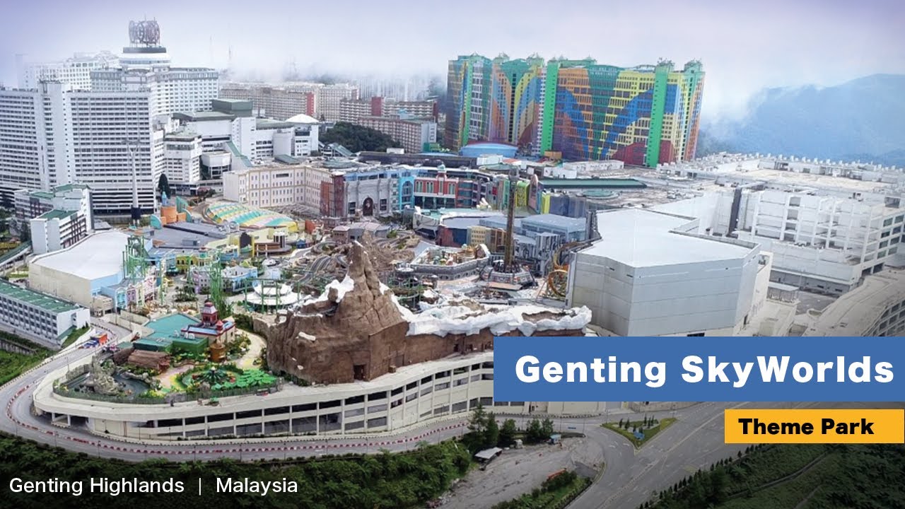 Genting Skyworlds Theme Park - It's COOL! [4K]