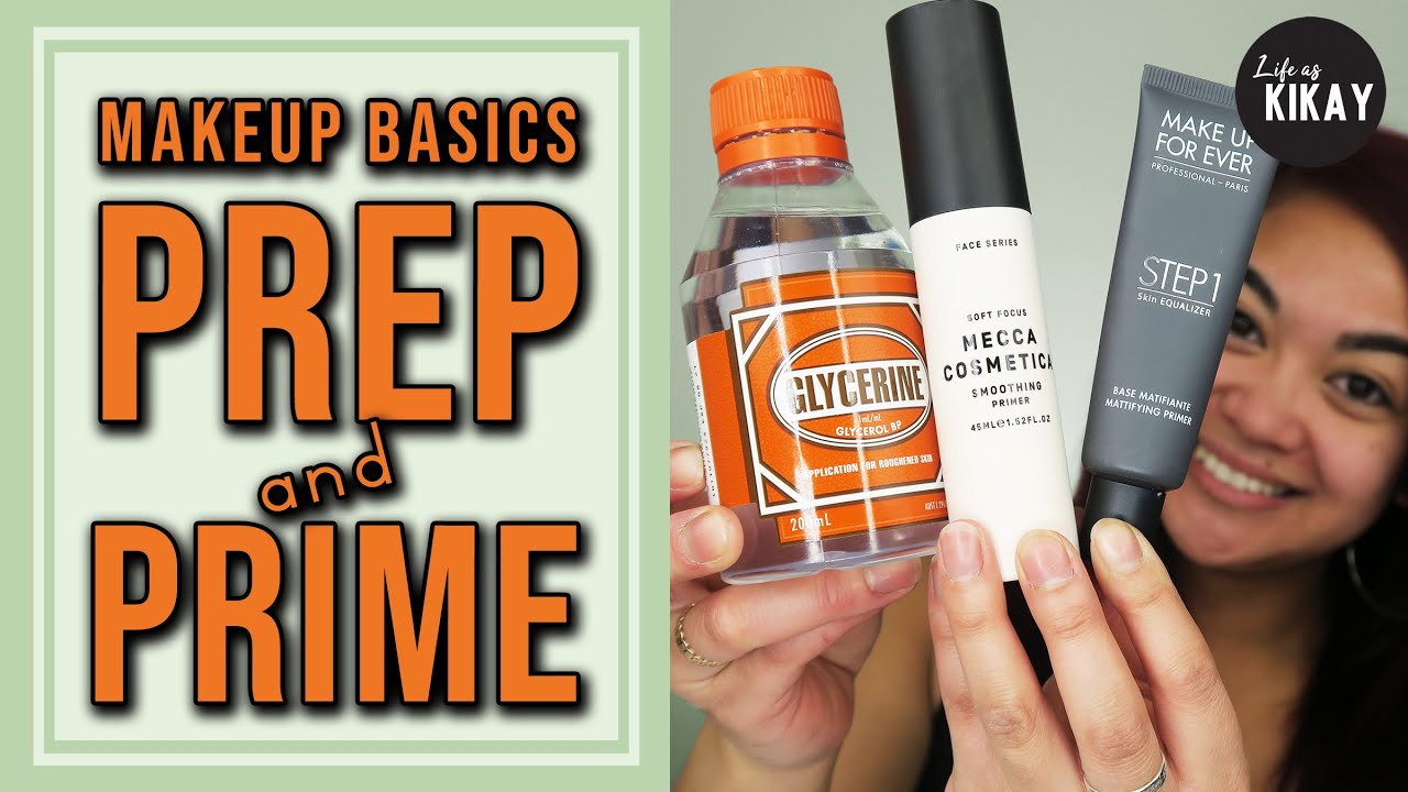 How to Prep and Prime Your Face (Makeup For Beginners Episode 1)