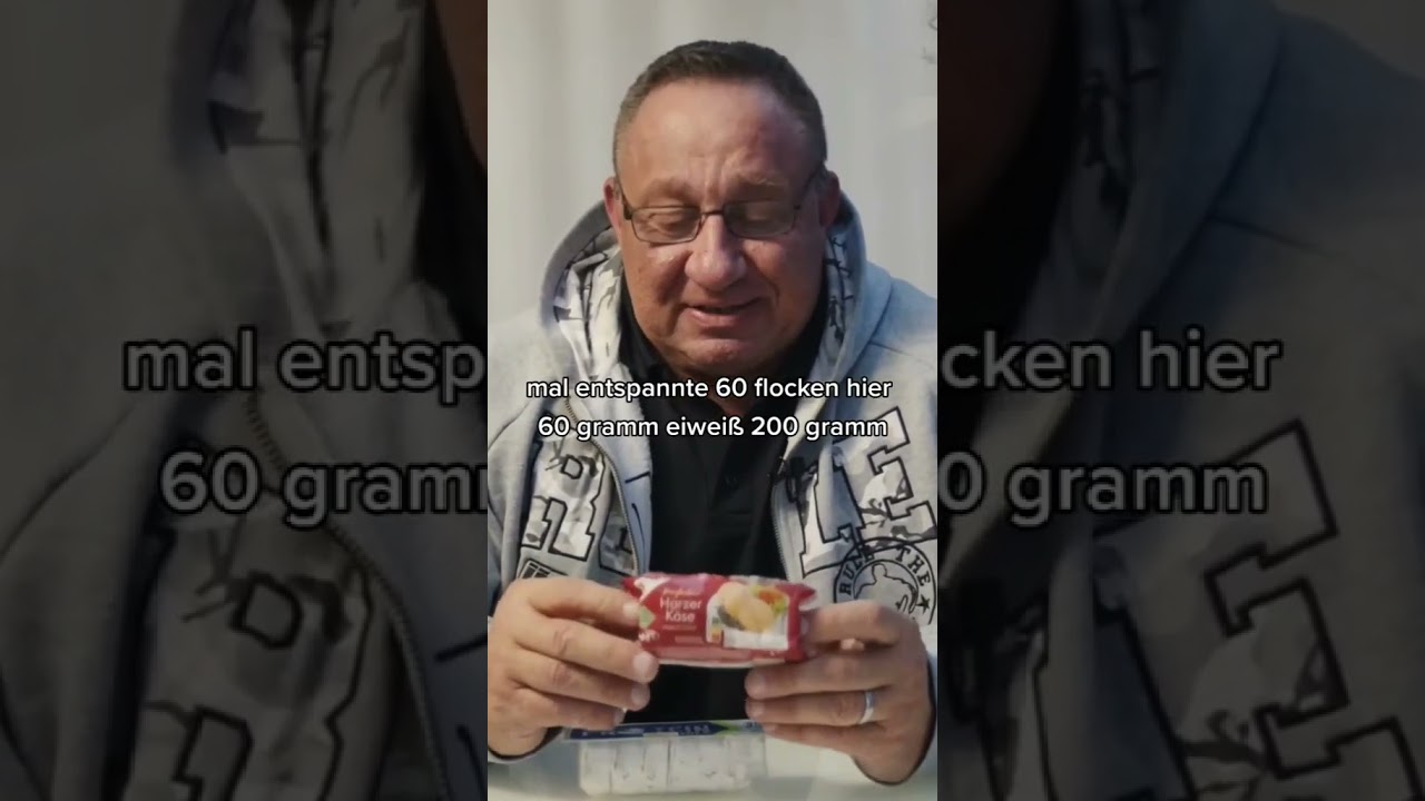 Markus R&uuml;hl &uuml;ber Harzer Handk&auml;se, wo's halt bedarf! Harzer Handk&auml;se vs Protein Qu&auml;se!