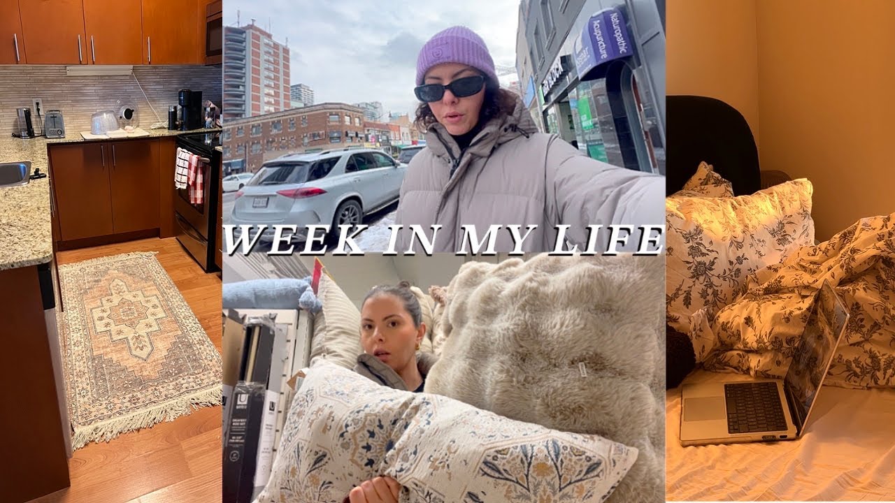 🩷🇨🇦🇲🇦 و اخيرا رجعت لكندا  !! كنصايب الدار من مورا العرس فالمغرب I Toronto apartment glow up 🏡