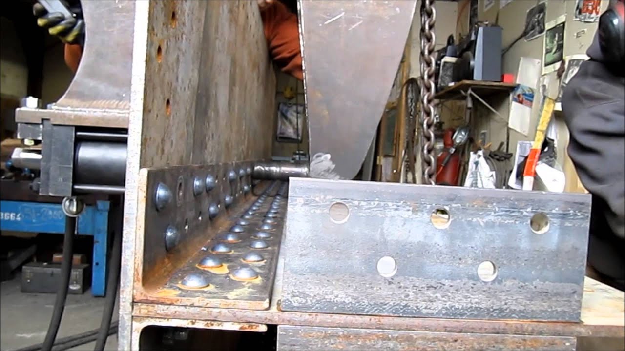 Hot riveting