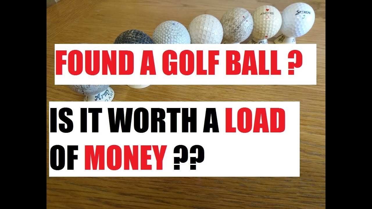Found an old golf ball and wondering is it valuable? Find out here.