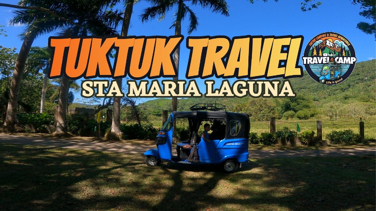 Sta maria laguna tuktuk travel | babad muna sa natural spring pool | 2hrs from manila