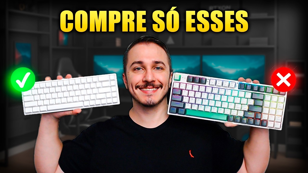 TECLADO MECANICO CUSTO BENEFICIO 2026 | TOP 7 MELHORES TECLADOS MECANICOS CUSTO BENEFICIO 2026