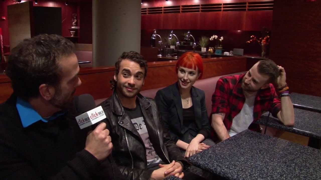 Click 98.9 AJ Interviews Paramore