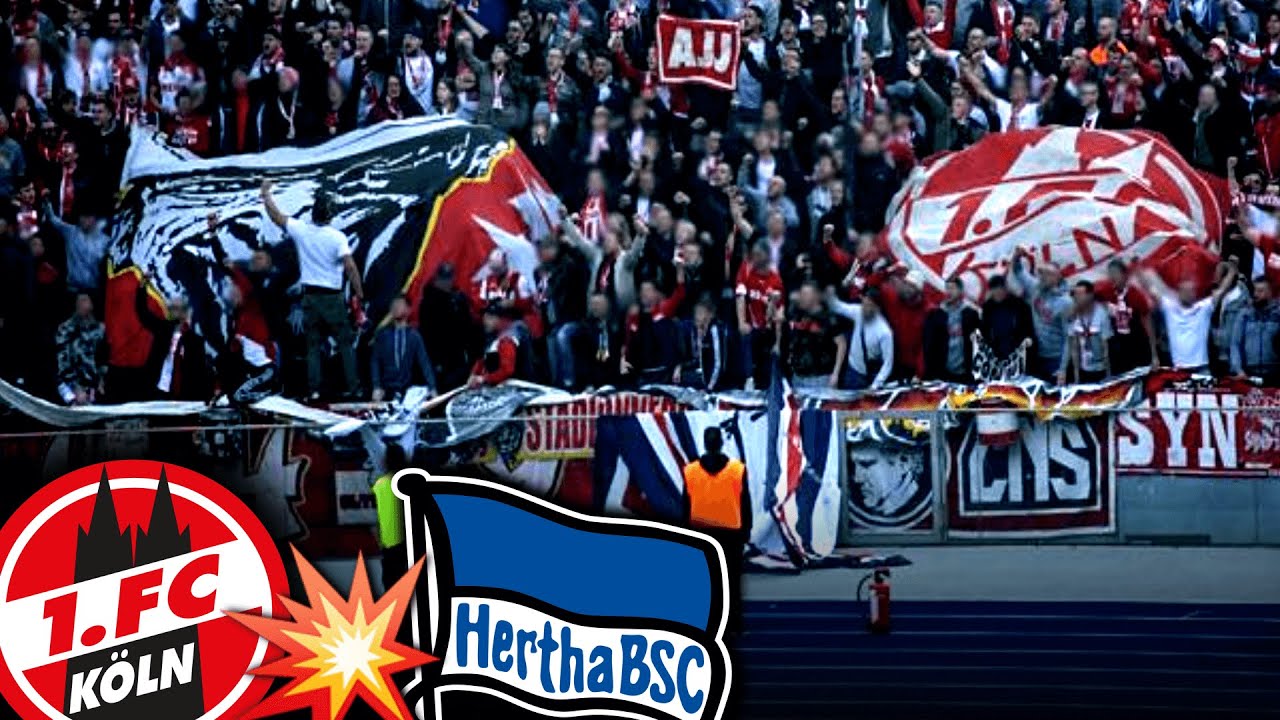 Der Spruchband-Krieg zwischen Hertha und Köln! (Wilde Horde vs. Harlekins)
