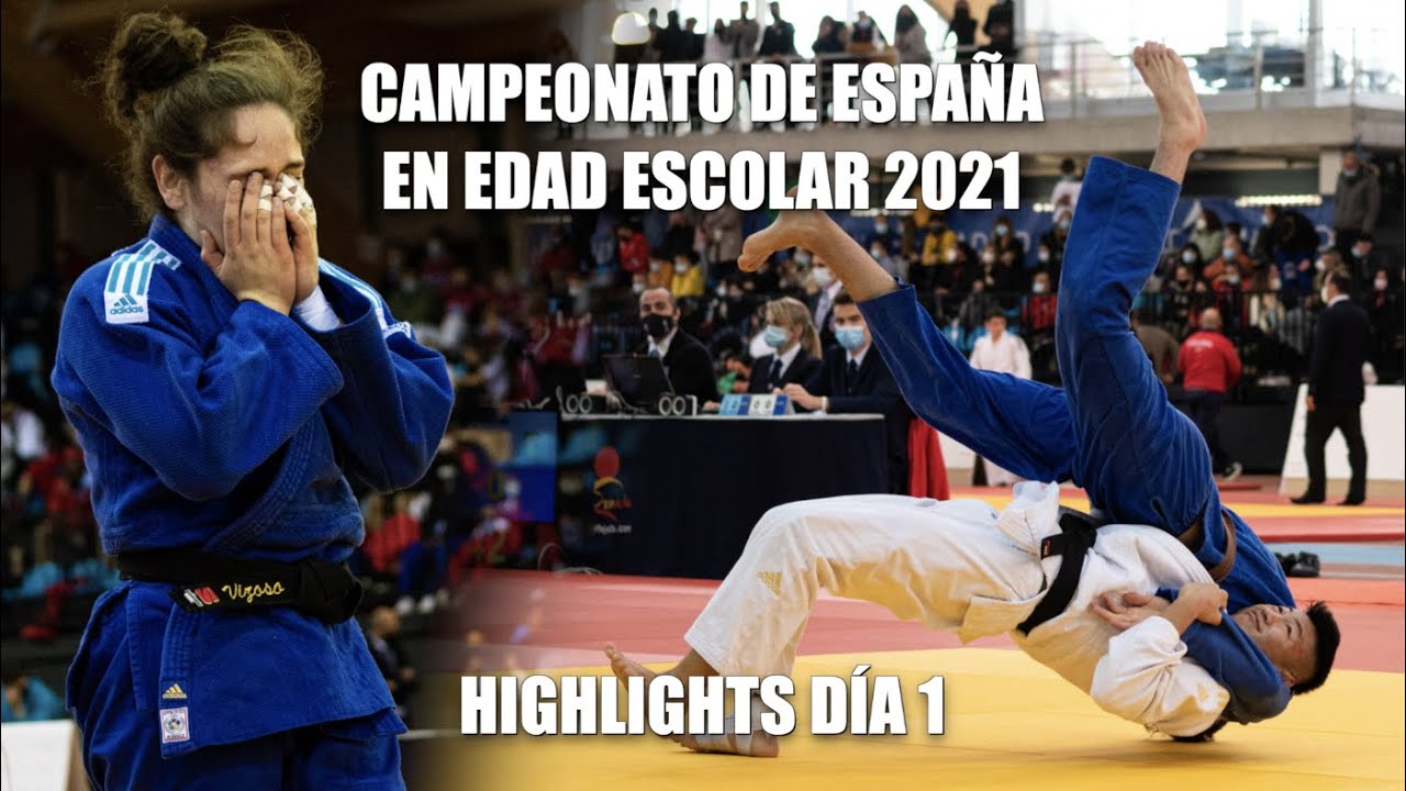Campeonato de España de Judo en Edad Escolar 2021 - Highlights Día 1