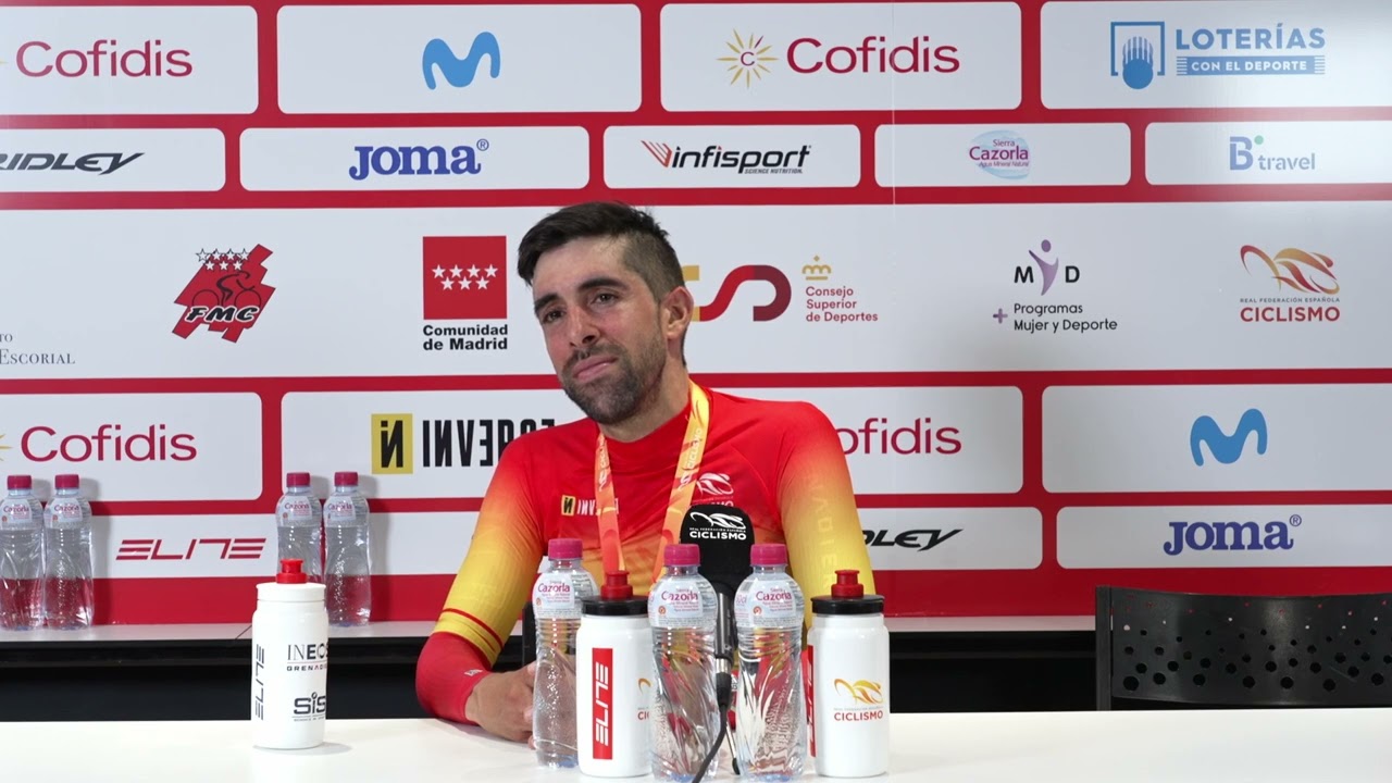 Declaraciones de Jonathan Castroviejo, campe&oacute;n de Espa&ntilde;a contrarreloj 2023 #CEMadrid23