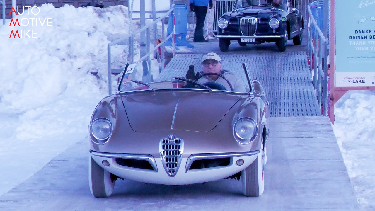 This is the 1955 Alfa Romeo Giulietta Spider Bertone - The ICE 2026