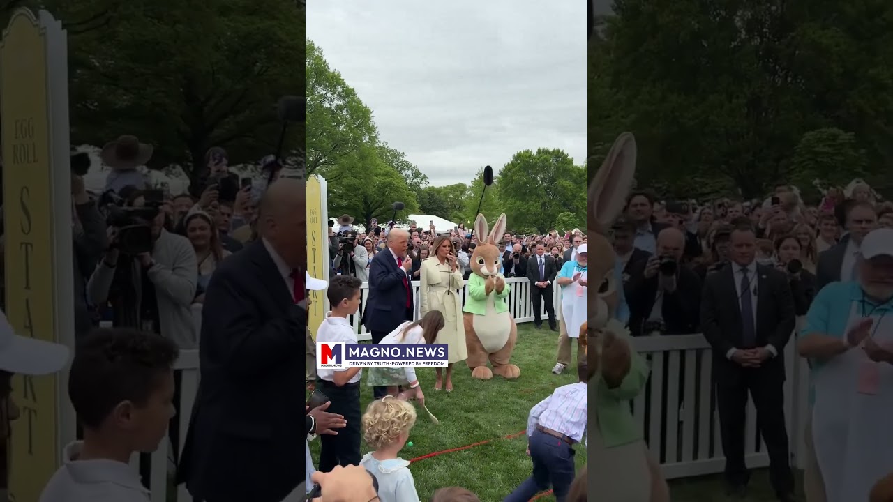 President Trump Kicks Off 2025 Easter Egg Roll at The White House