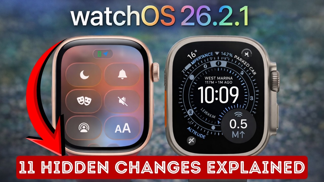 Вышло обновление для Apple Watch Series 11 и Ultra 3 &mdash; самые масштабные функции для отслеживания ...