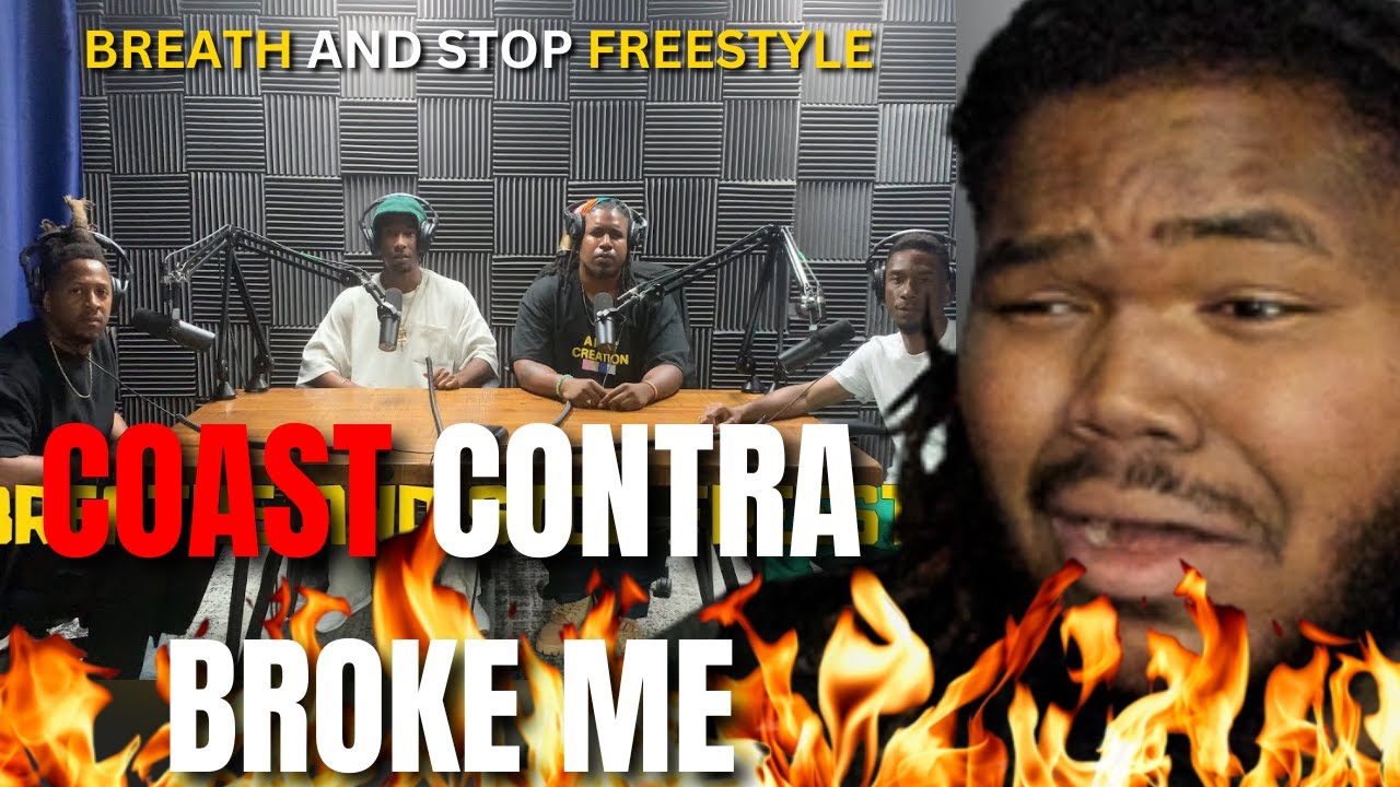 COAST CONTRA BROKE MY MIND! | Coast Contra - Breathe and Stop Freestyle - REACTION