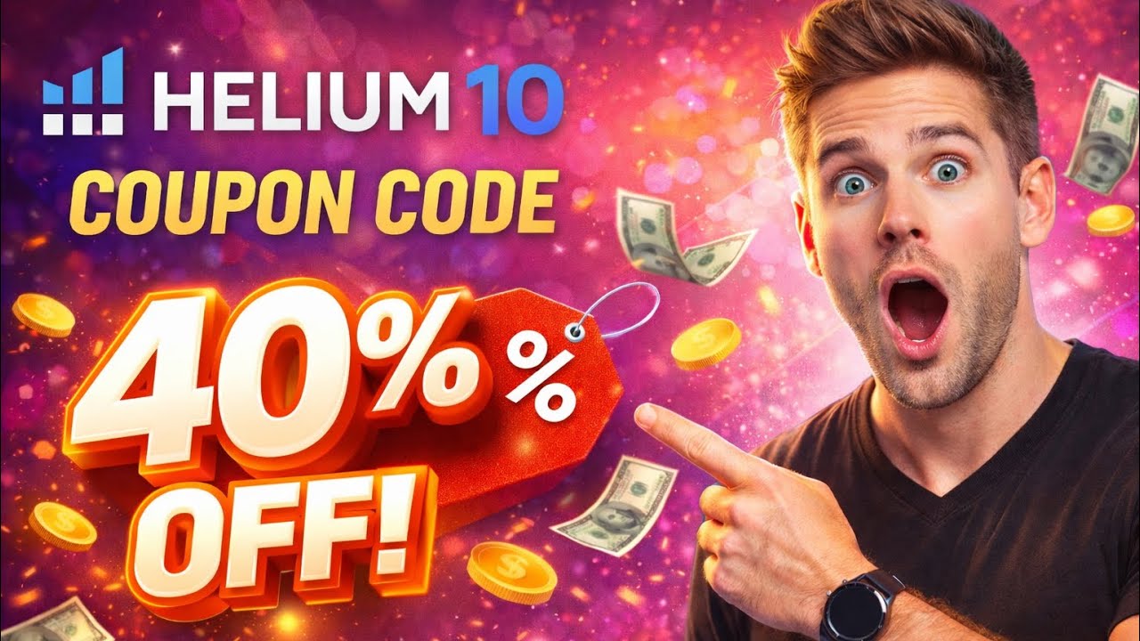 Helium 10 Discount | Helium 10 Coupon Code 2026 | Helium10 Promo Code | Deal Drops