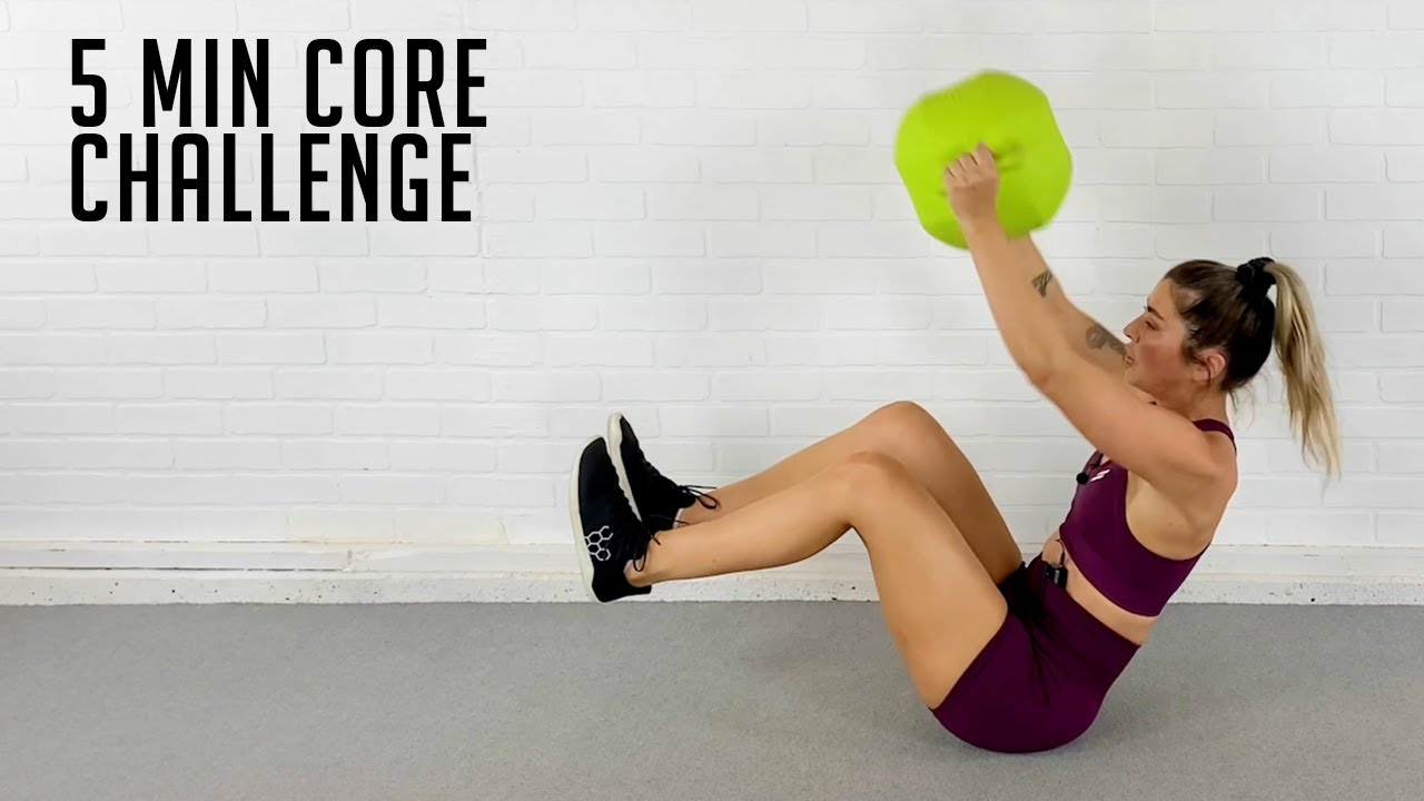 5 Min Core Workout | Challenge Your Core with the BOSU&reg; HB25