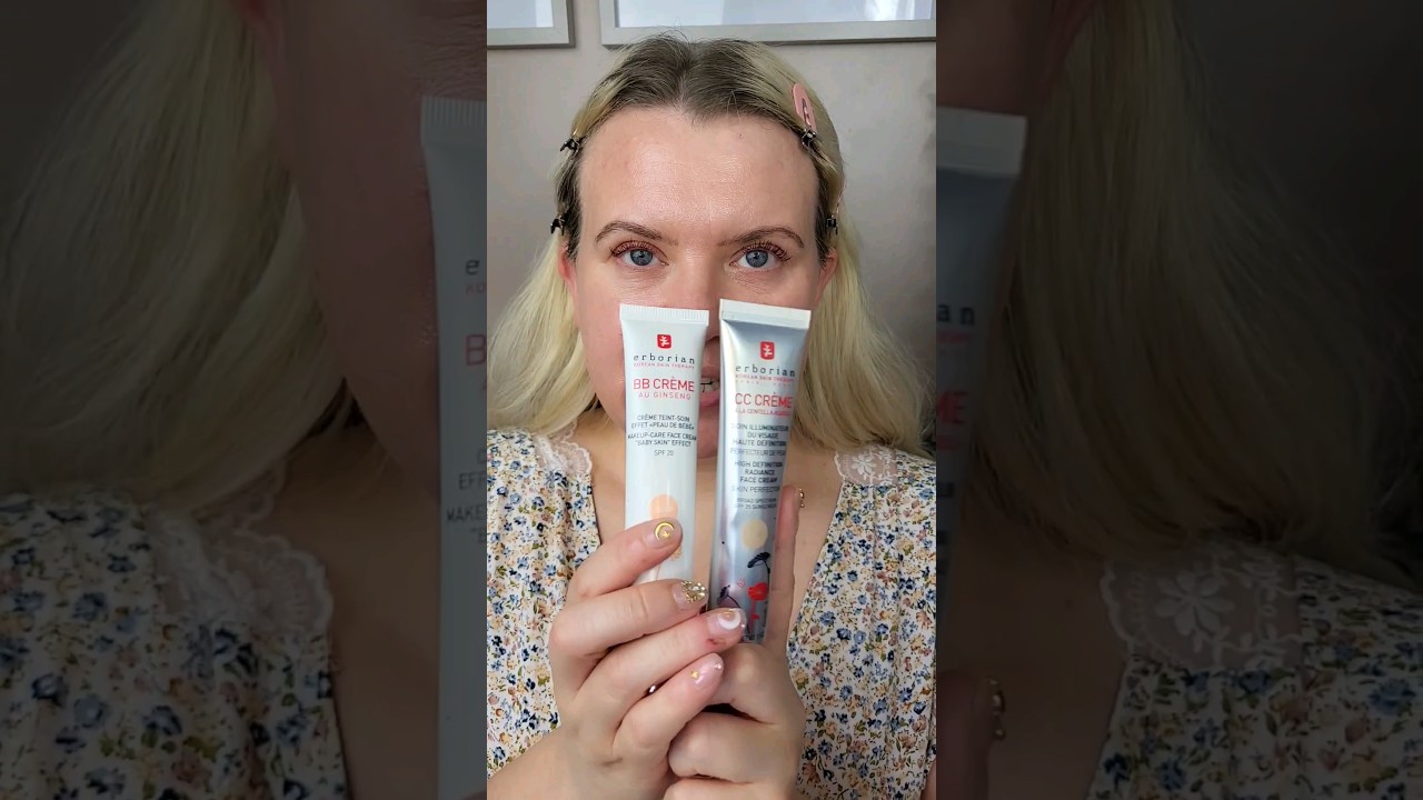 ERBORIAN BB CREAM v CC CREAM ❤️ #erborian #cccream #bbcream #makeup