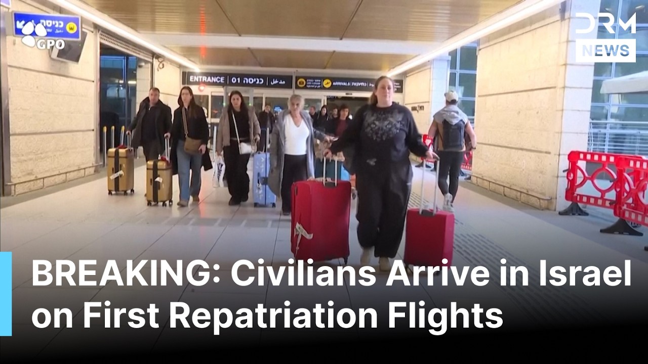 BREAKING: First Two Repatriation Flights Land in Israel, Returnees Say &ldquo;Good to Be Back&rdquo; | AC1B