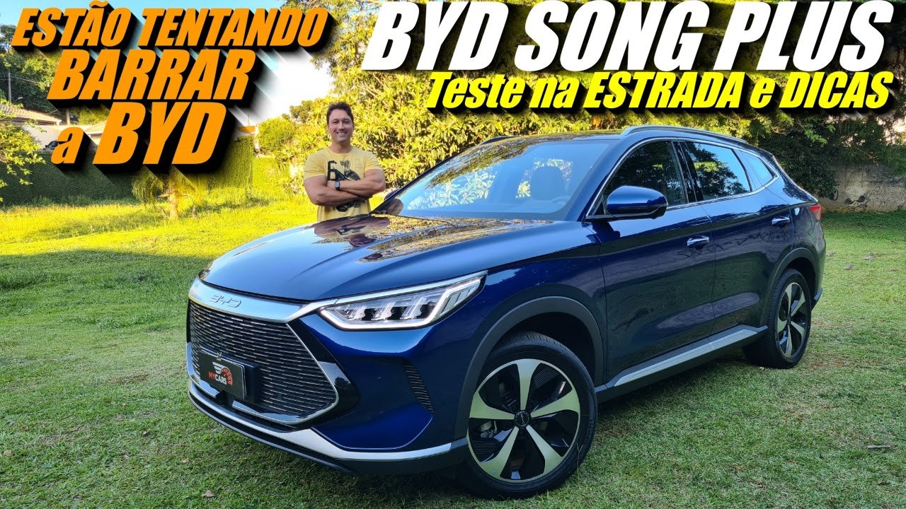 BYD SONG PLUS 2024 - Teste na estrada e dicas para melhorar autonomia. Bati recorde no 0 a 100 km/h