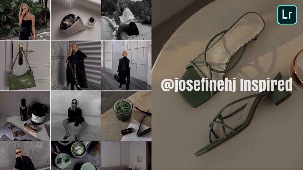 @josefinehj Inspired Presets – Moody Aesthetic Instagram Feed Lightroom Mobile Edit