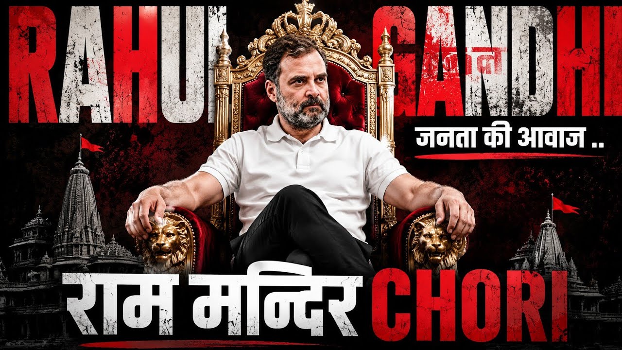Ram Mandir Chori - RAHUL GANDHI SONG || Rahul Gandhi | Ram Mandir Chori Kand Aaj Tak