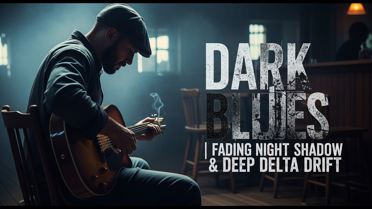 Dark Delta Blues | Fading Night Shadow & Deep Delta Drift #BluesMusic #SoulfulVibes