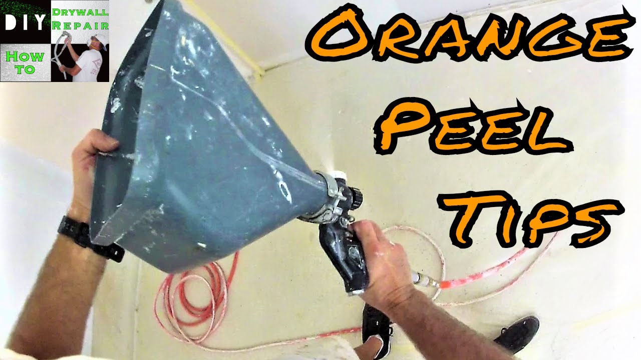 How to do orange peel texture on a repair- Blending orange peel tips