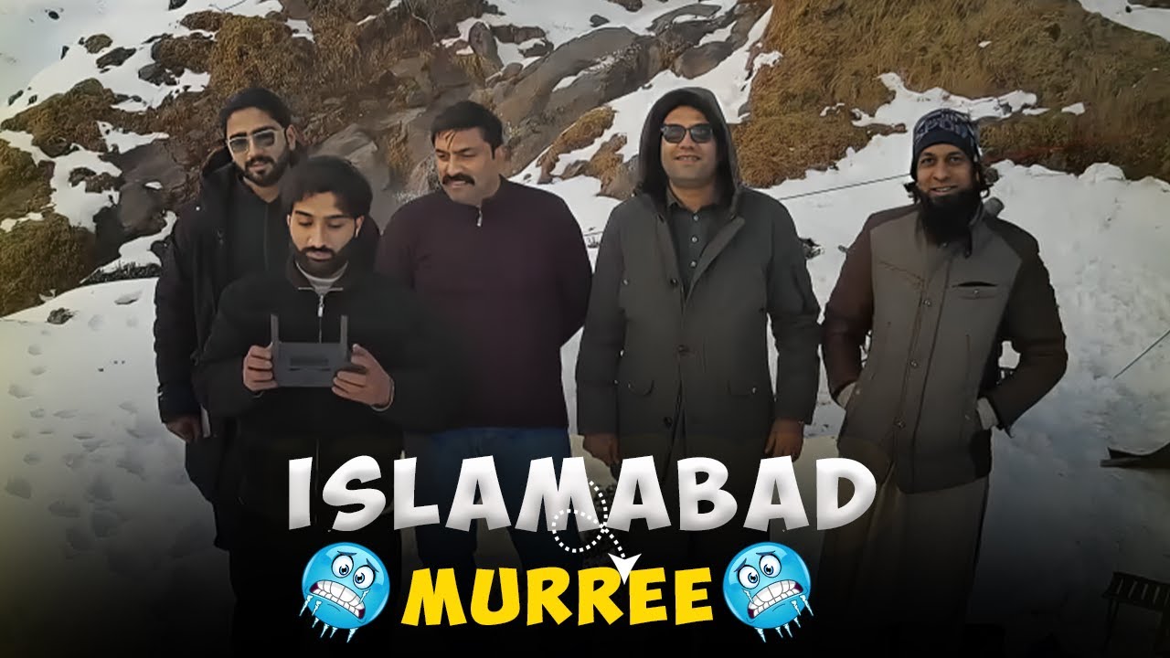 Islamabad to Murree Snowfall Vlog | Car Camping, BBQ Party & Drone Shots | 24-01-2026