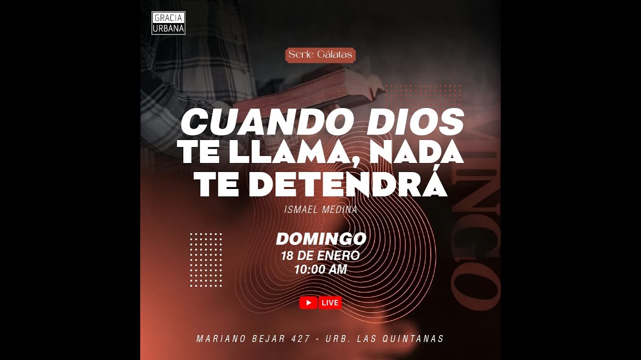 Cuando Dios te llama - Diác. Ismael Medina