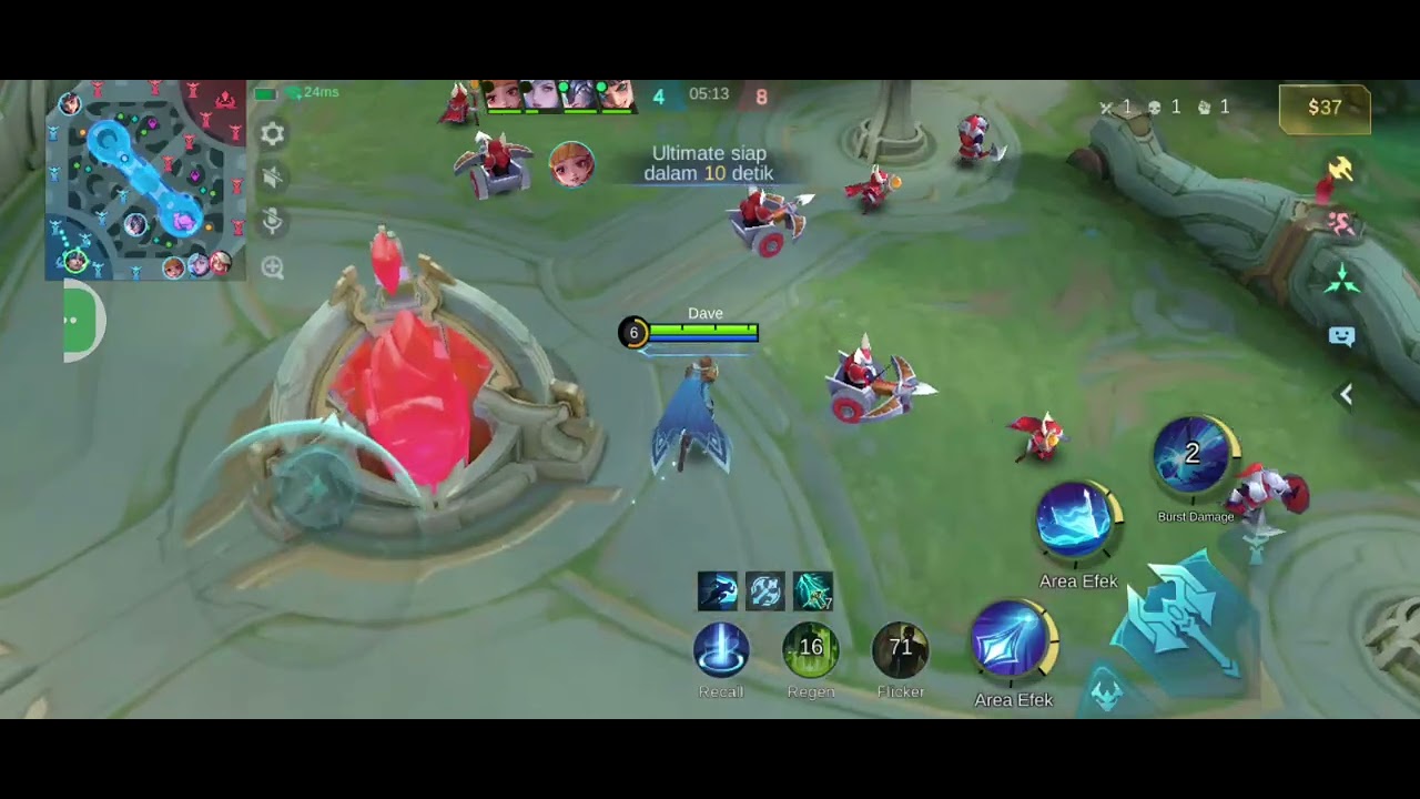 Sangat beresiko main MLBB solo