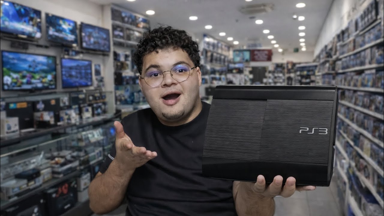 COMPREI UM PS3 COM VÁRIOS JOGOS INCRÍVEIS