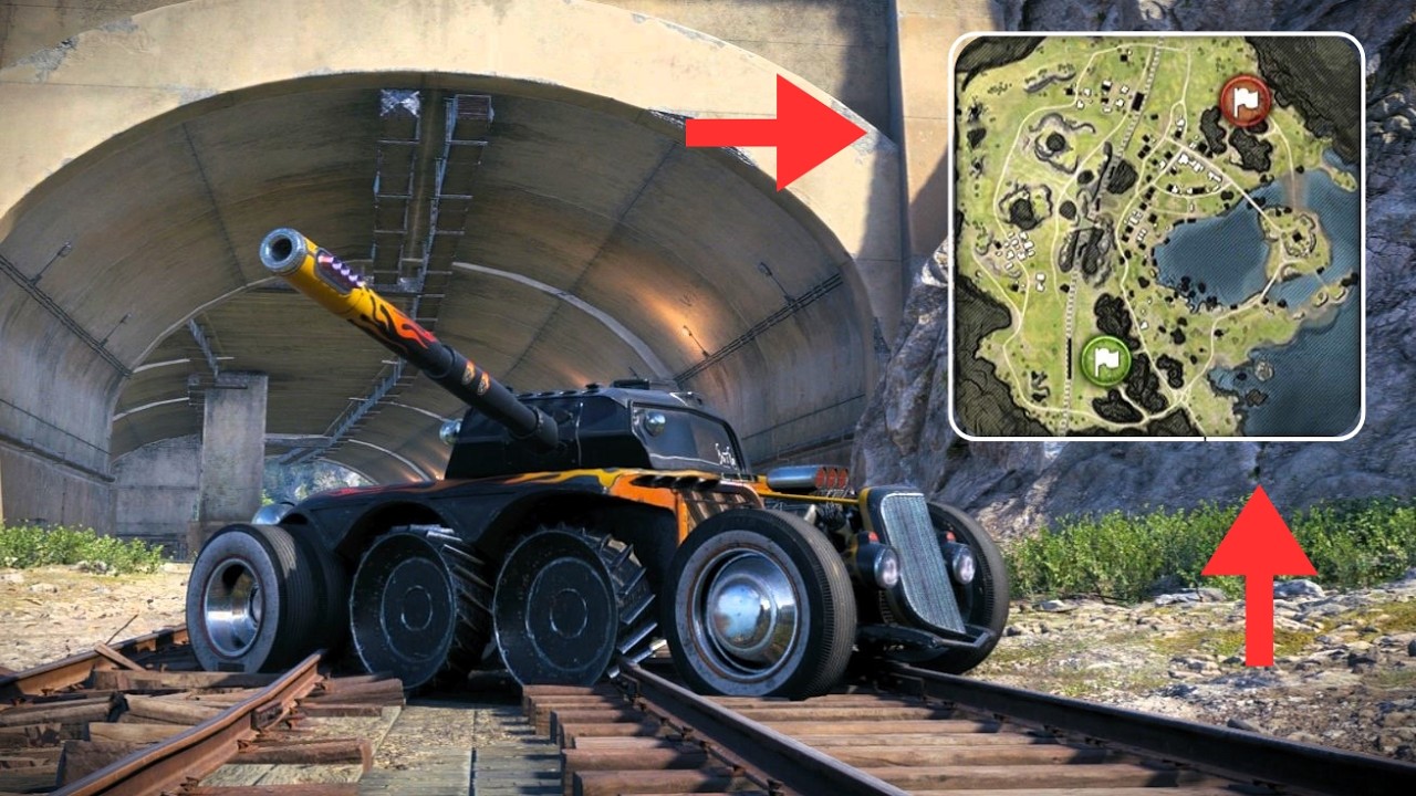 HUGE Tunnel in SERENE COAST? - WoT Update 2.2.1 CT