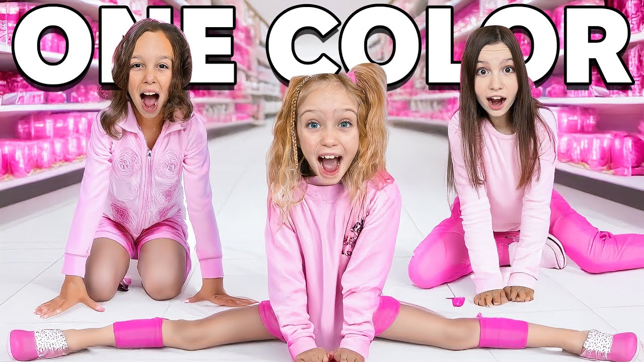 BUYING EVERYTHING IN ONE COLOR For My Daughter!