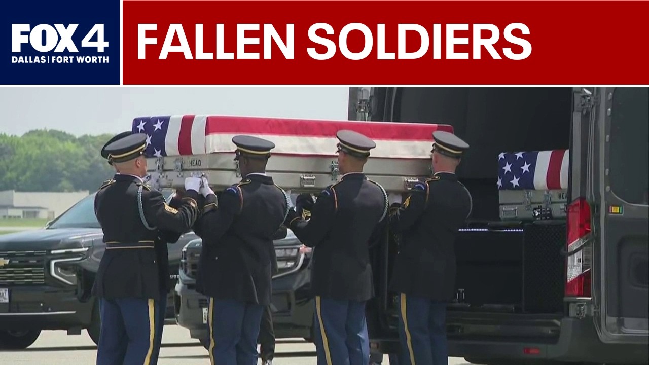 Bodies of fallen U.S. soldiers return home