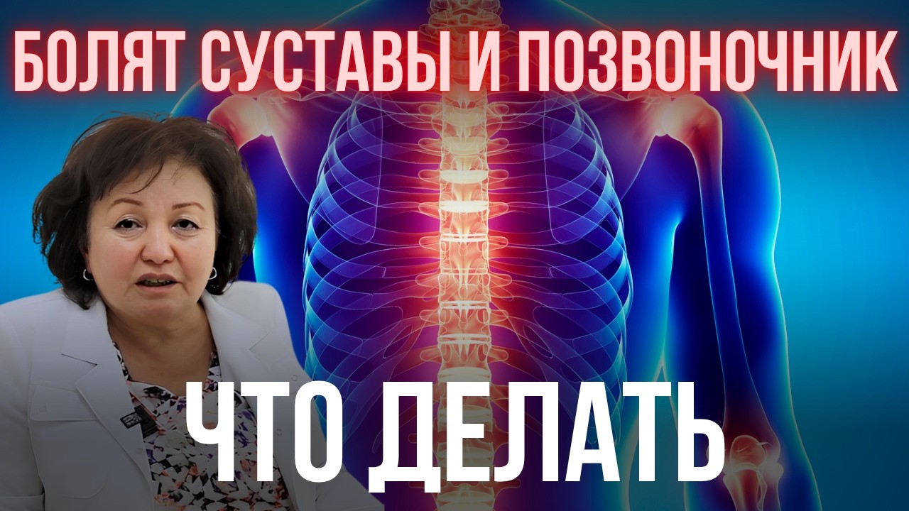 Что делать, если болят суставы и позвоночник?