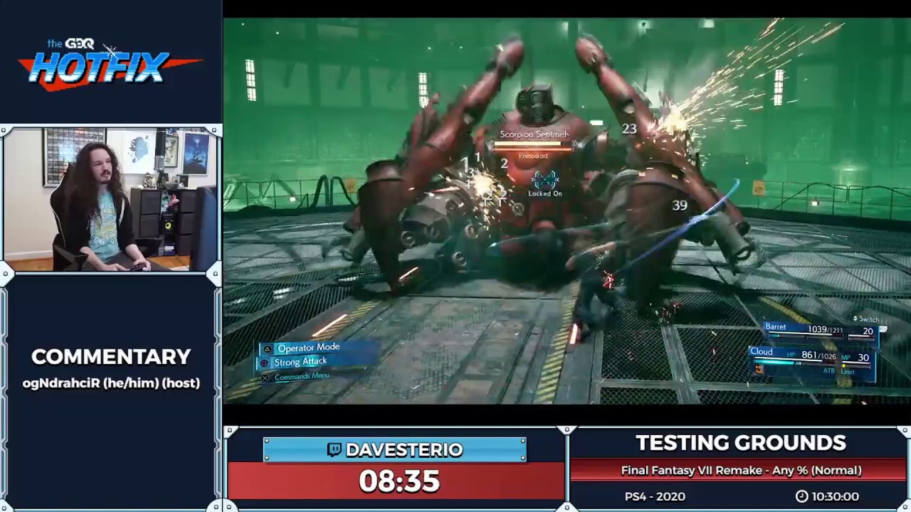 Testing Grounds - Final Fantasy VII Remake