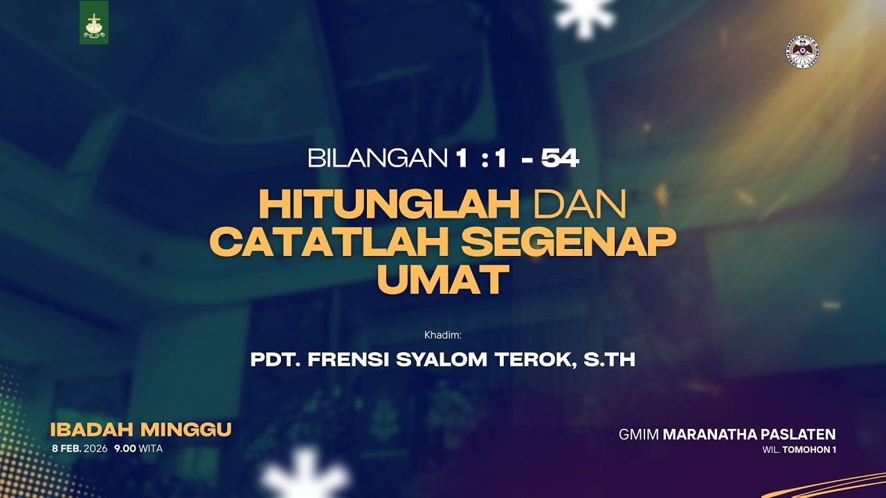 Ibadah Hari Minggu | 8 Februari 2026