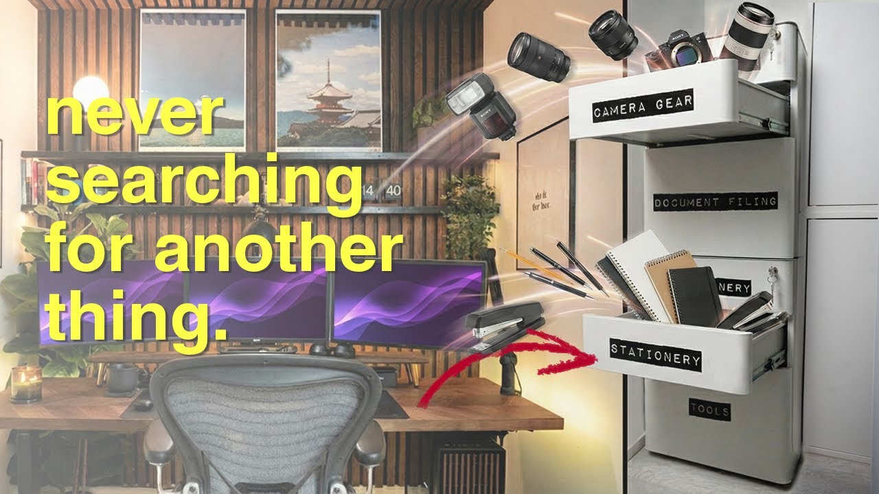 this organization system INCREASED my PRODUCTIVITY for the BETTER | decluttering + organizing