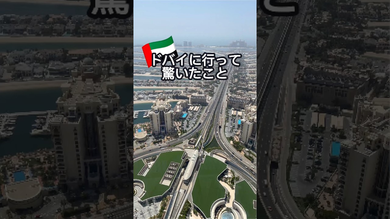 【世界一】ドバイに行ってみて驚いたこと #ドバイ #アラブ首長国連邦 #uae
