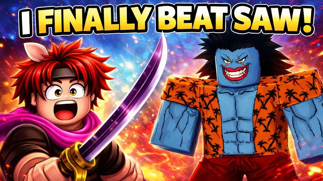 I FINALLY Defeated the SAW Boss! (Lvl 202 → 300) | Part 7 EP1 | Blox Fruits
