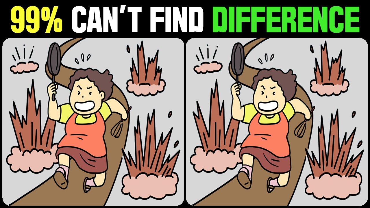 Spot The Difference : Can You Find Them All? [ Find The Difference #157 ]