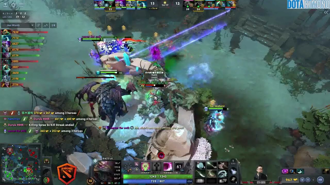 New Patch 7.38b - Abed Dazzle Midlaner - Dota 2 (Full Gameplay with no commentary) #abed