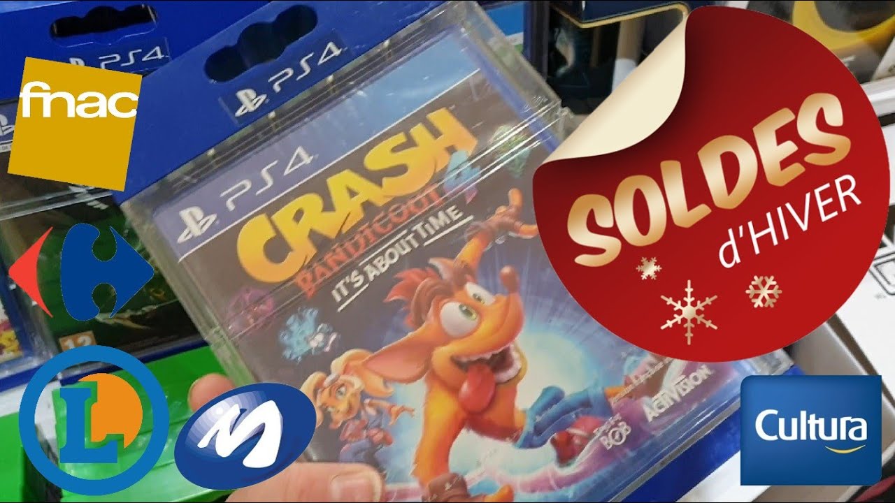 SOLDES D'Hiver 2022 🔴 Achat Jeux Vidéo, Cultura, Micromania, FNAC, Leclerc, Carrefour
