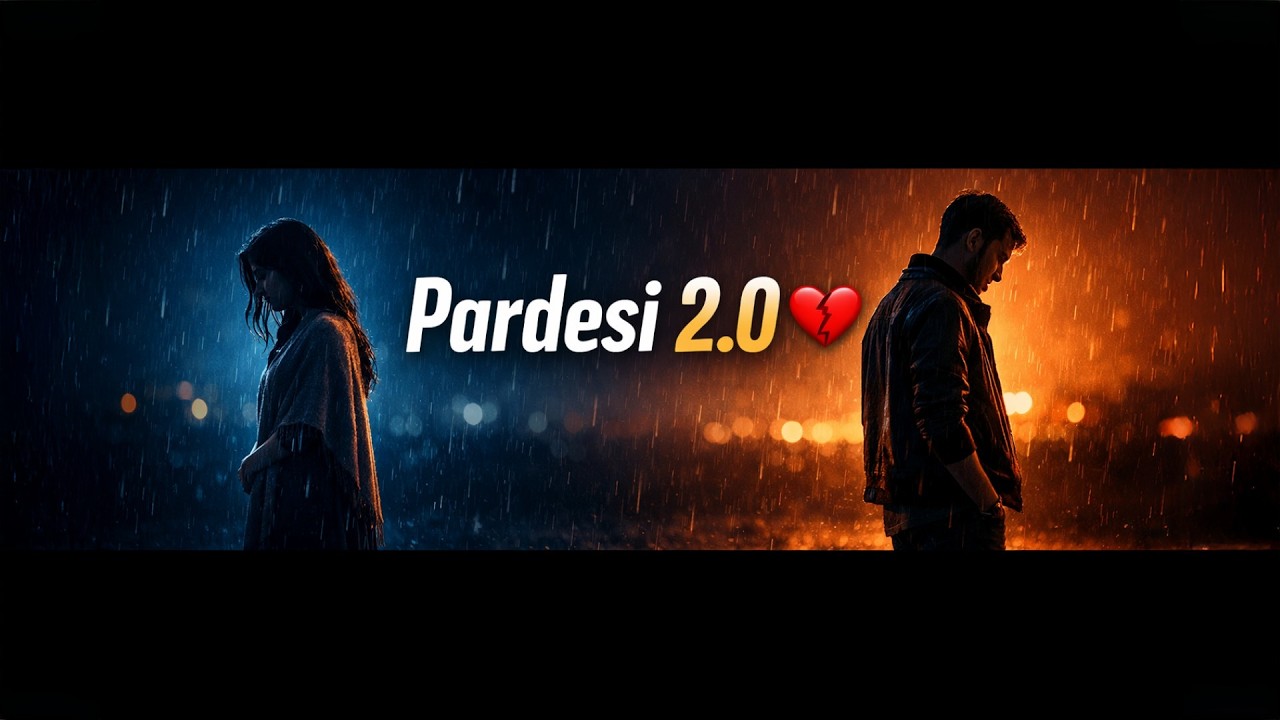 Pardesi 2.0 💔 तुम तो ठहरे परदेसी साथ क्या निभाओगे_Hind_Bewfa_Song#SadSong  #HeartbreakSong #Pardesi2