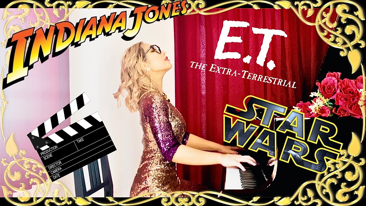 【映画音楽おメドレー】「スター・ウォーズ」「E.T.」「インディージョーンズ」Piano Arrange